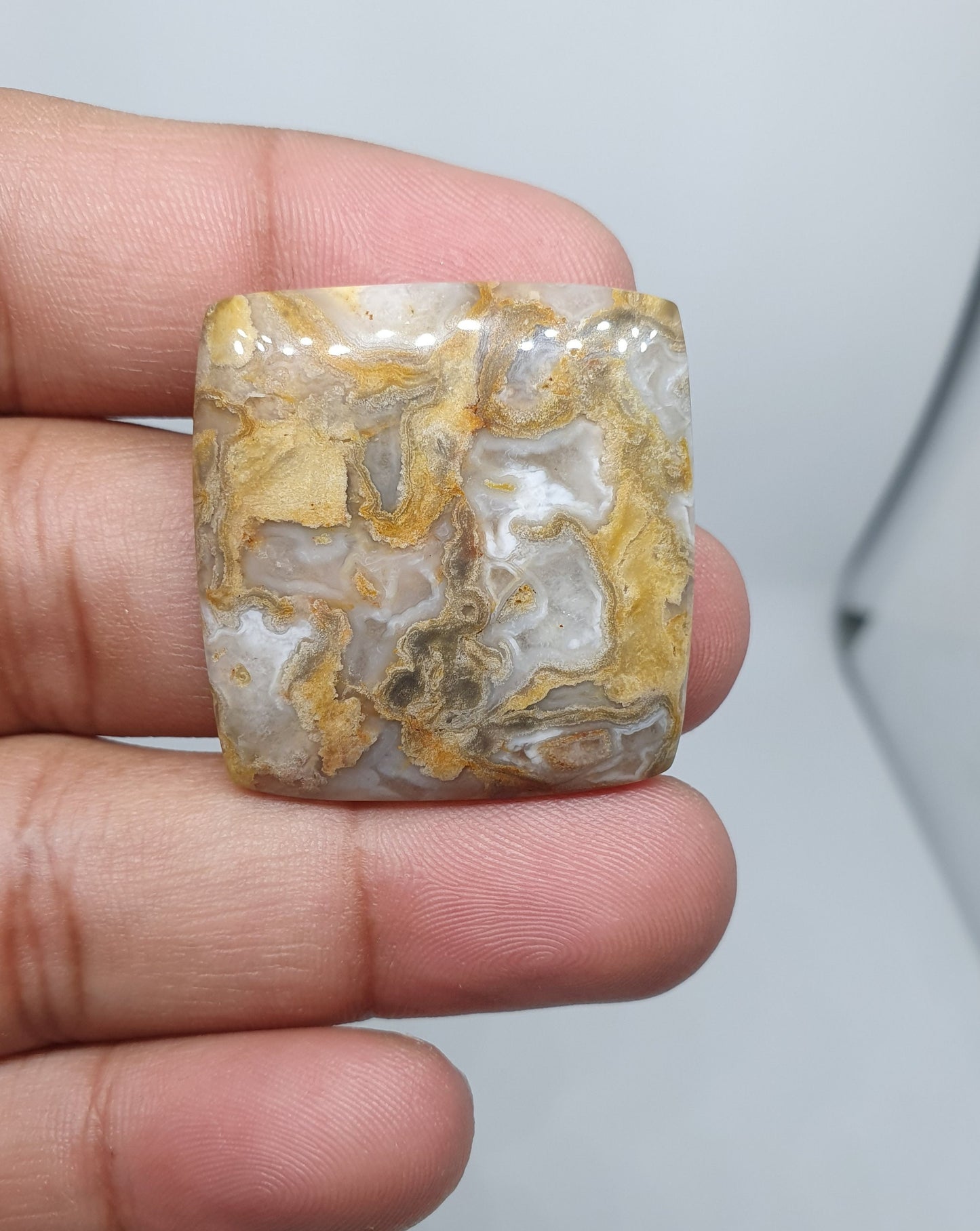 AAA Ocean Jasper Cabochon: Rare Loose Gemstone