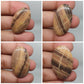 AAA Zebra Jasper Cabochon: Rare Oval Loose Gemstone