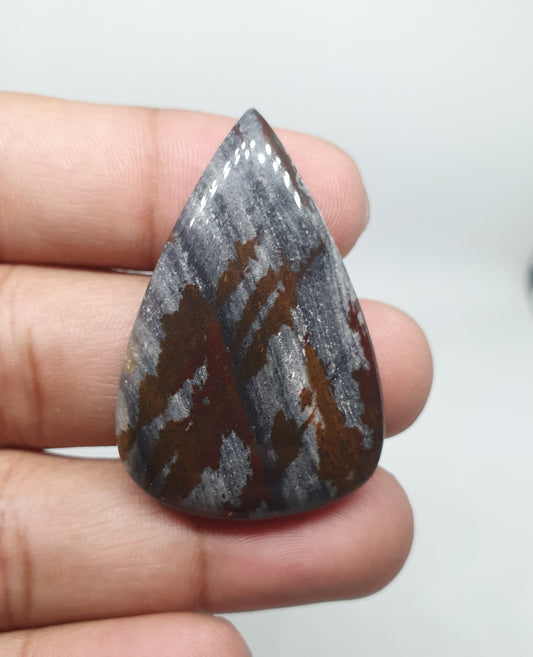 Polished Fancy Agate Cabochon: Loose Gemstone