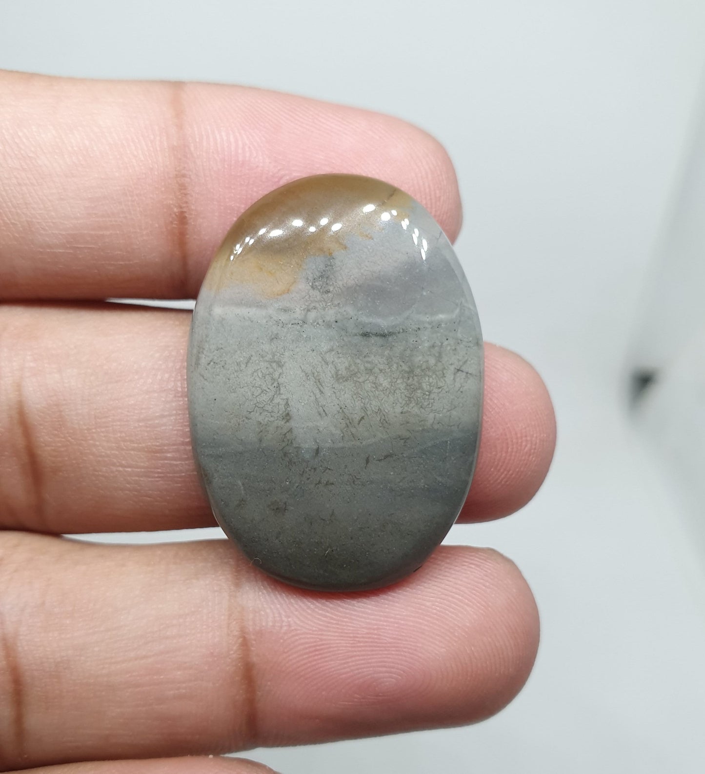 Natural Mookaite Jasper Cabochon: Designer Loose Gemstone