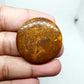 Round Brown Mookaite Jasper Cabochon (37 X 5 mm)