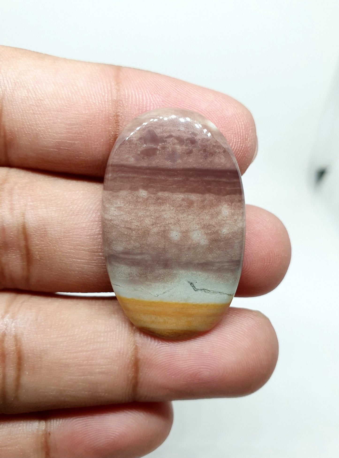 Natural Mookaite Jasper Cabochon, AAA Quality Loose Stone