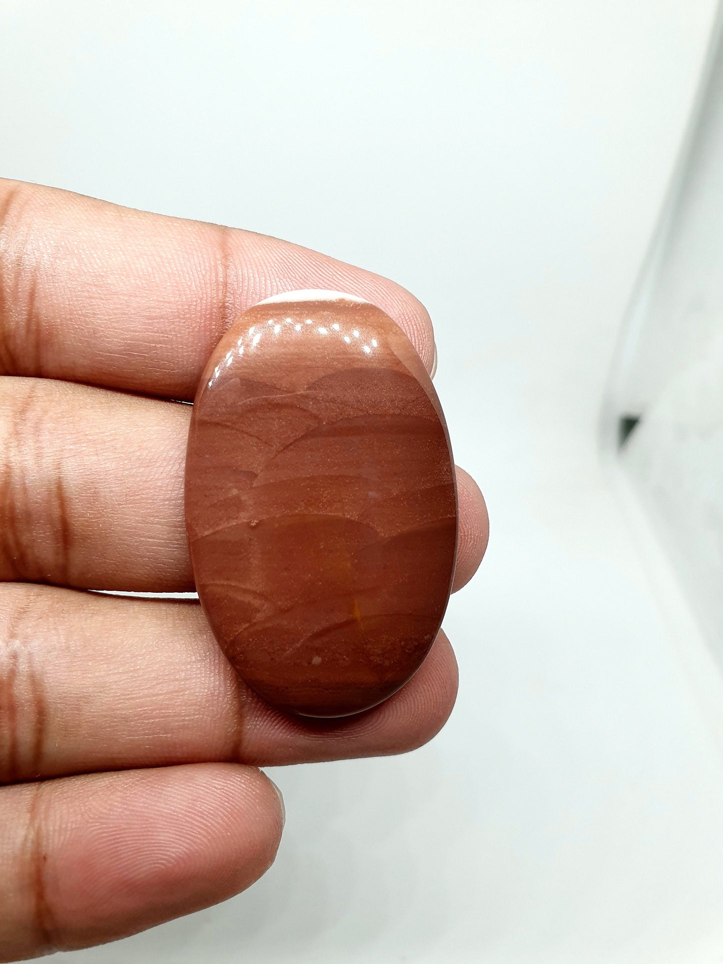 Natural Mookaite Jasper Cabochon, AAA Oval Loose Stone
