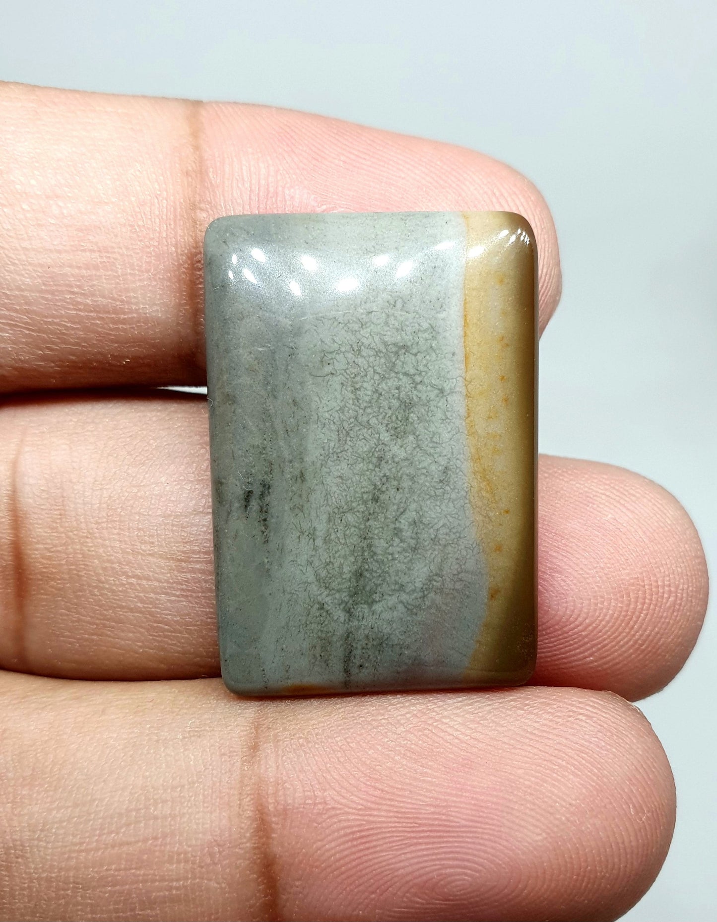 Natural Mookaite Jasper Cabochon: Square AAA Gemstone