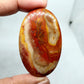 Red Brown Mookaite Jasper Cabochon, AAA Oval Gemstone (56 X 35 X 6mm)
