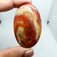 Red Brown Mookaite Jasper Cabochon, AAA Oval Gemstone (56 X 35 X 6mm)