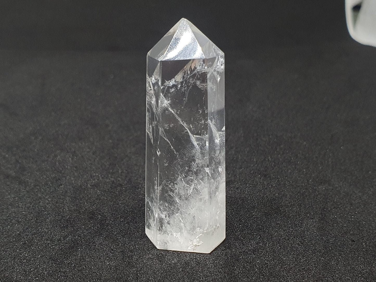 Clear Quartz Pencil Point-Meditation Gemstone Pencil-Crystal Obelisk Wand-Chakra Pencil-Generator Polished Healing Crystal Home Decor