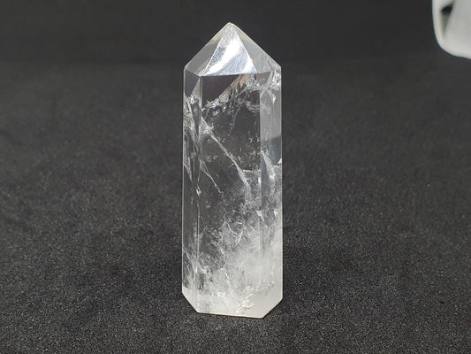 Clear Quartz Pencil Point-Meditation Gemstone Pencil-Crystal Obelisk Wand-Chakra Pencil-Generator Polished Healing Crystal Home Decor