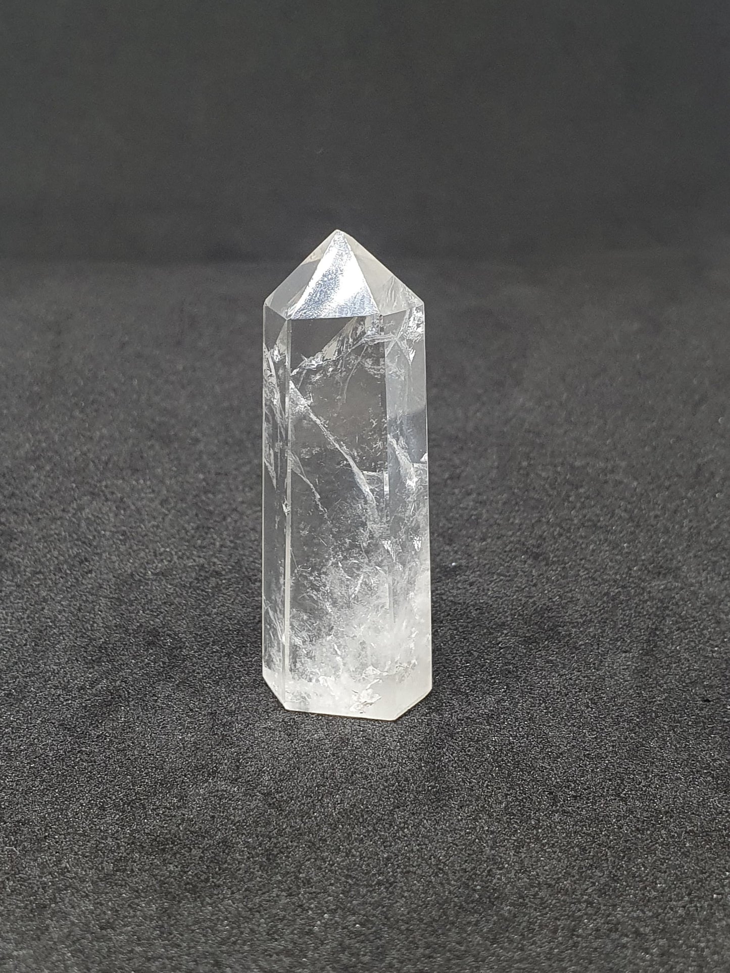 Clear Quartz Pencil Point-Meditation Gemstone Pencil-Crystal Obelisk Wand-Chakra Pencil-Generator Polished Healing Crystal Home Decor