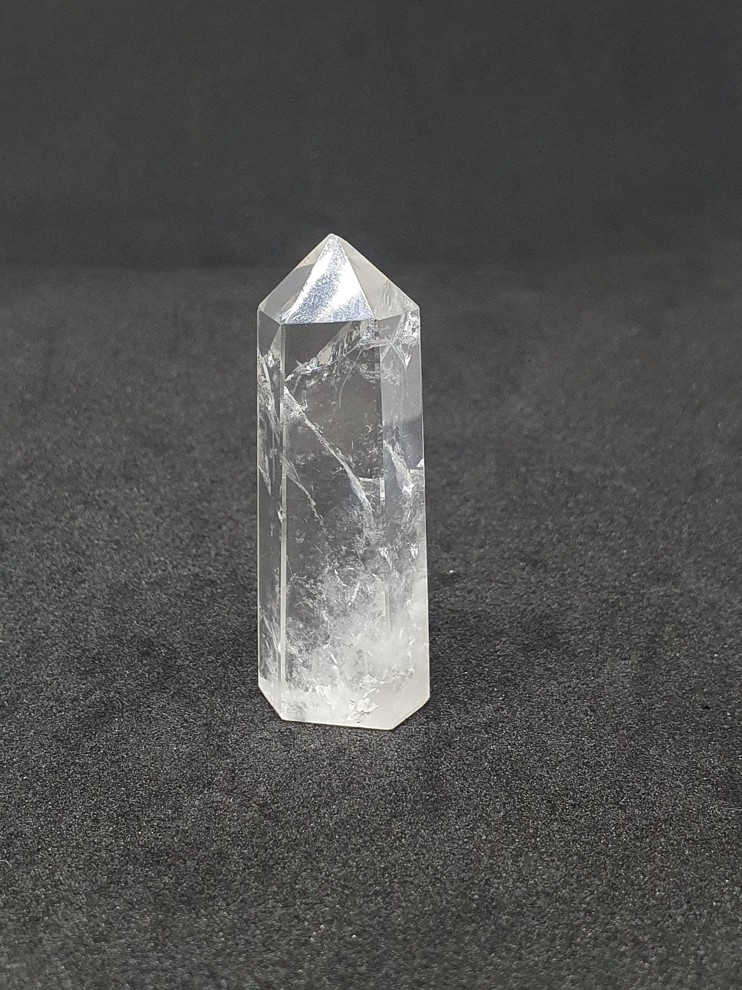 Clear Quartz Pencil Point-Meditation Gemstone Pencil-Crystal Obelisk Wand-Chakra Pencil-Generator Polished Healing Crystal Home Decor