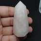 Natural Rose Quartz Point Tower: Healing Crystal Obelisk (78g)