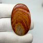 Mookaite Jasper Cabochon: Brown & Red Oval Gemstone (51x30x5 mm, 73.30 crt)