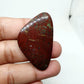 Bloodstone Cabochon: Red Jasper Palm Stone, 64.40 Carat