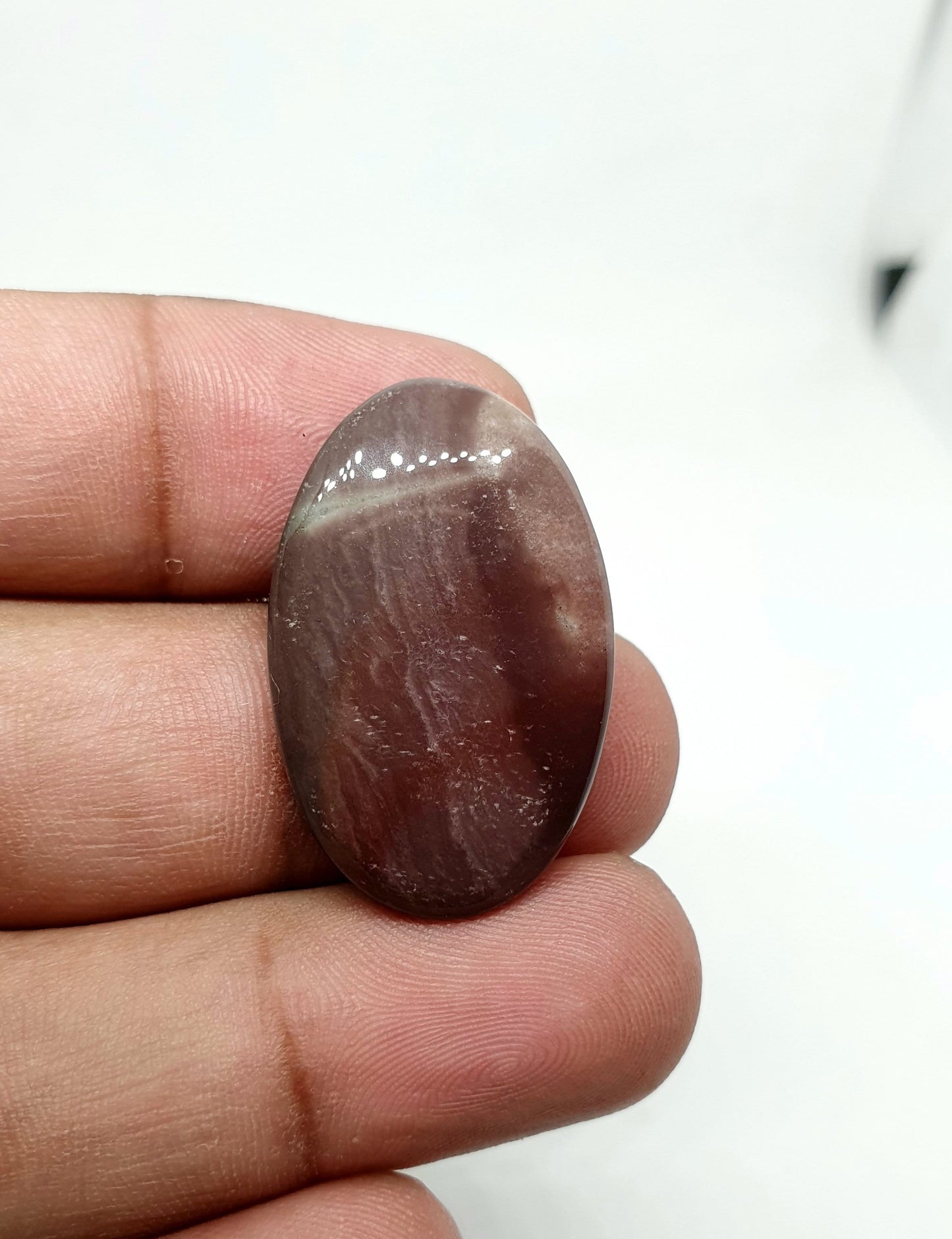 Mookaite Jasper Cabochon: AAA Quality Oval Gemstone (30x20x5mm, 29.30ctw)