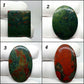 Bloodstone Cabochon, AAA Quality Loose Gemstone, Palm Stone