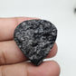 Triangle Black Tourmaline Druzy Cabochon, Polished Loose Gemstone