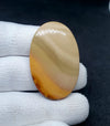Mookaite Jasper Cabochon: Natural Designer Gemstone (47x30x7mm, 85.60 Carat
