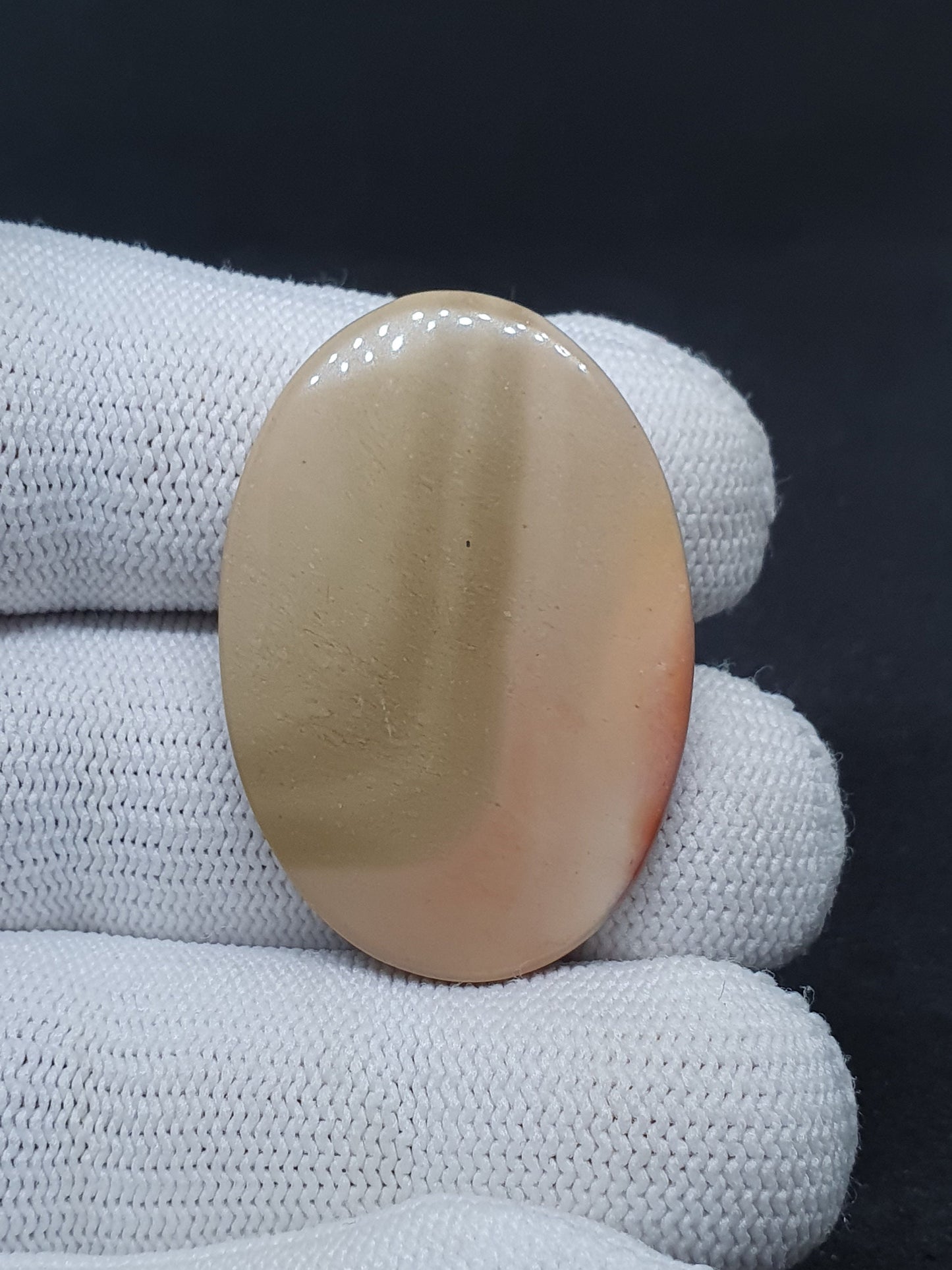Mookaite Jasper Cabochon: Designer Loose Gemstone (42 X 8 X 4mm, 47.20 Carat