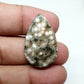 Drop Shape Ocean Jasper Cabochon: AAA Quality Gemstone (32 X 20 X 5mm)