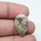 Teardrop Ocean Jasper Cabochon: Handmade Gemstone for Jewelry (24x14x6mm, 15.60 Crt.)