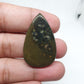 Teardrop Ocean Jasper Cabochon: AAA Quality Gemstone (38x24x5mm, 43 Crt