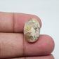 Oval Jasper Cabochon: Loose Gemstone (19 X 13 X 5 mm)