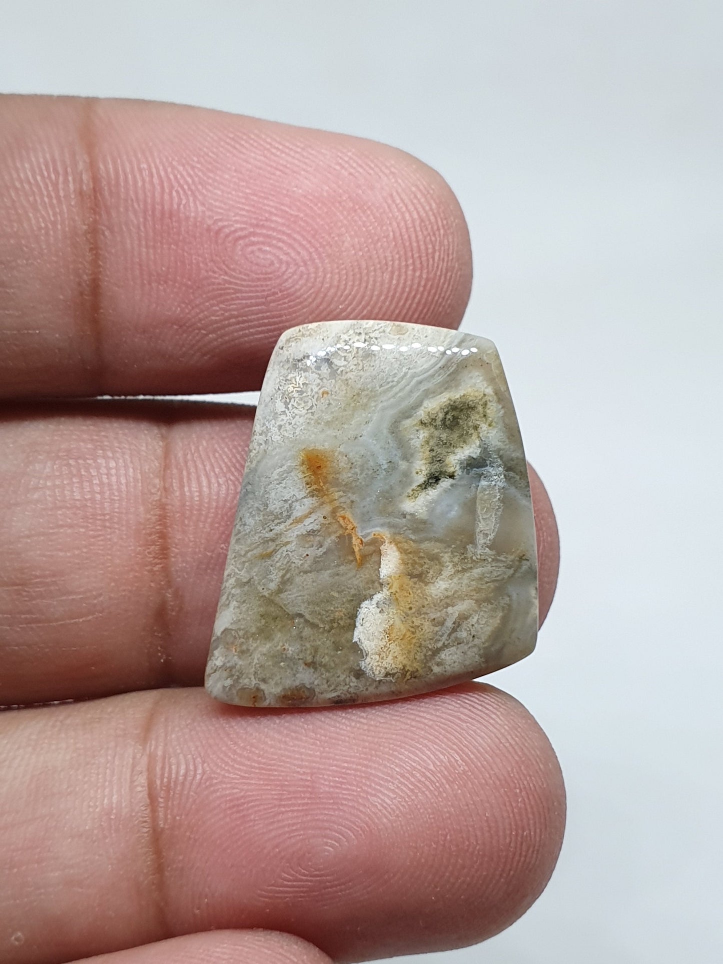Ocean Jasper Cabochon: Handmade Gemstone for Jewelry Making