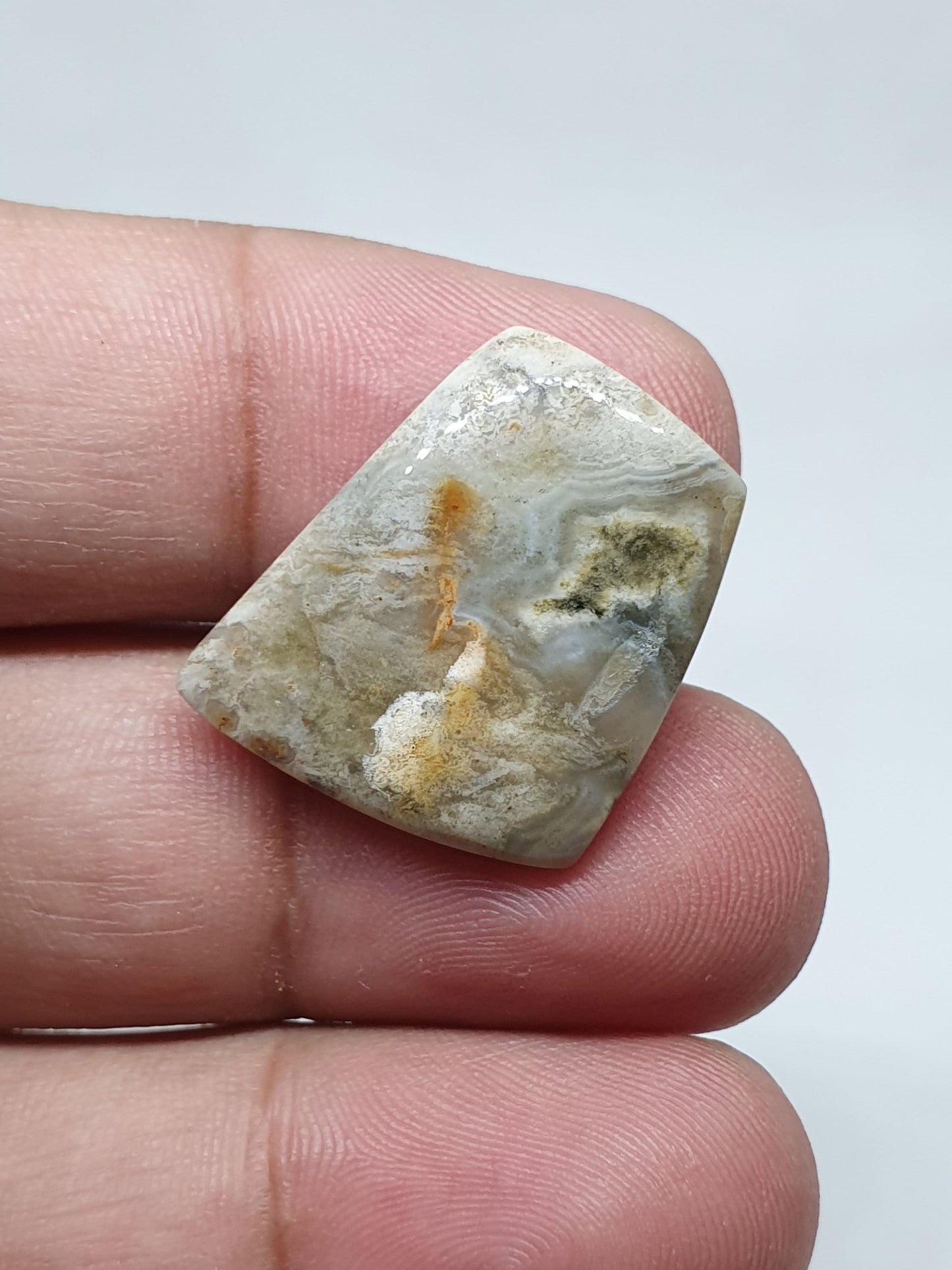 Ocean Jasper Cabochon: Handmade Gemstone for Jewelry Making