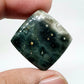 Square Ocean Jasper Cabochon: AAA Quality Gemstone, 24x23x5mm