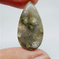Tear Drop Ocean Jasper Cabochon: AAA Quality Gemstone, 27x14x4mm