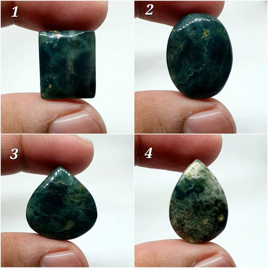 AAA Ocean Jasper Cabochon: Natural Loose Gemstone
