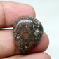Tear Drop Ocean Jasper Cabochon: AAA Quality Gemstone, 25.60 Crt