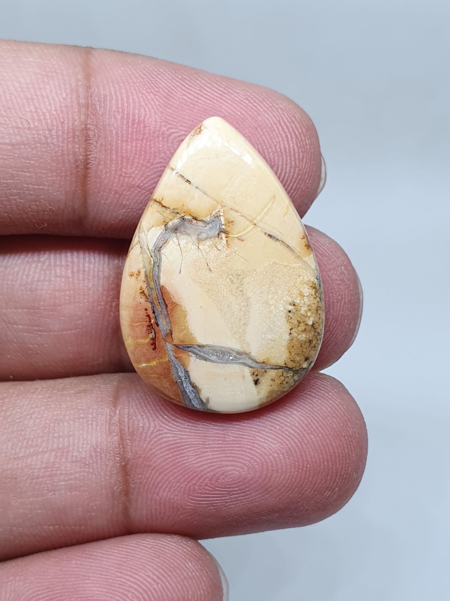 Maligano Jasper Cabochon: AAA Quality Loose Gemstone