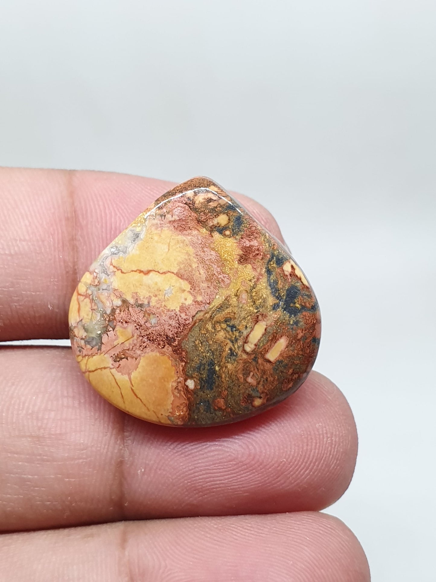 Maligano Jasper Cabochon: AAA Quality Loose Gemstone