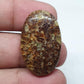 Natural Turritella Agate Cabochon: Oval Jewelry Making Stone