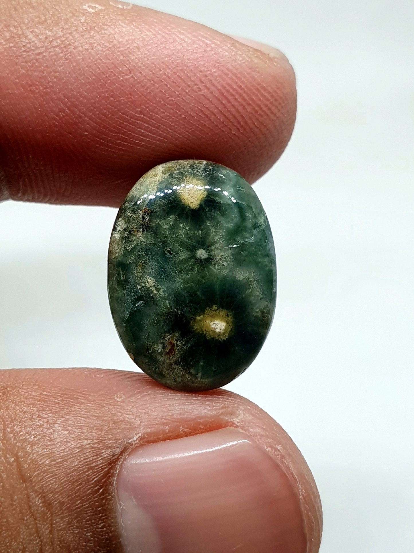 AAA Ocean Jasper Cabochon: Natural Gemstone for Jewelry Making