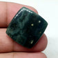 Square Ocean Jasper Cabochon: AAA Quality Gemstone, 25x23x4mm