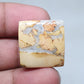 Square Maligano Jasper Cabochon, Loose Gemstone (23 X 23 X 6mm)