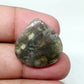 Triangle Ocean Jasper Cabochon: AAA Grade Gemstone, 24mm