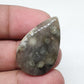 Teardrop Ocean Jasper Cabochon, Handmade Gemstone (16 X 10 X 2 mm)