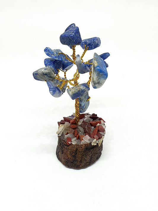 Lapis Lazuli Gemstone Tree: Handmade Home Decor Art
