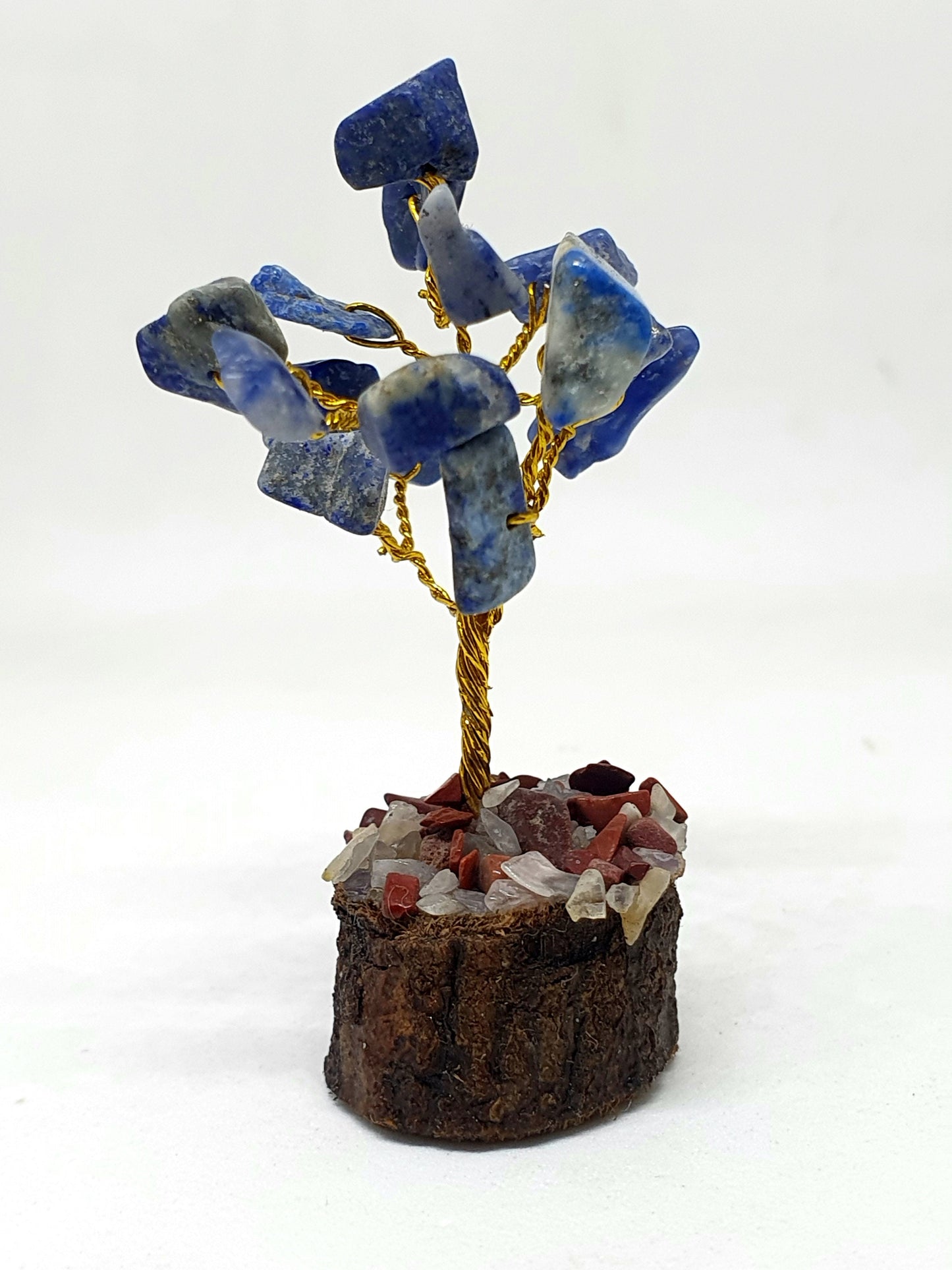 Lapis Lazuli Gemstone Tree: Handmade Home Decor Art
