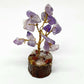 Handmade Amethyst Gemstone Tree: Home Decor Art, 2 inch
