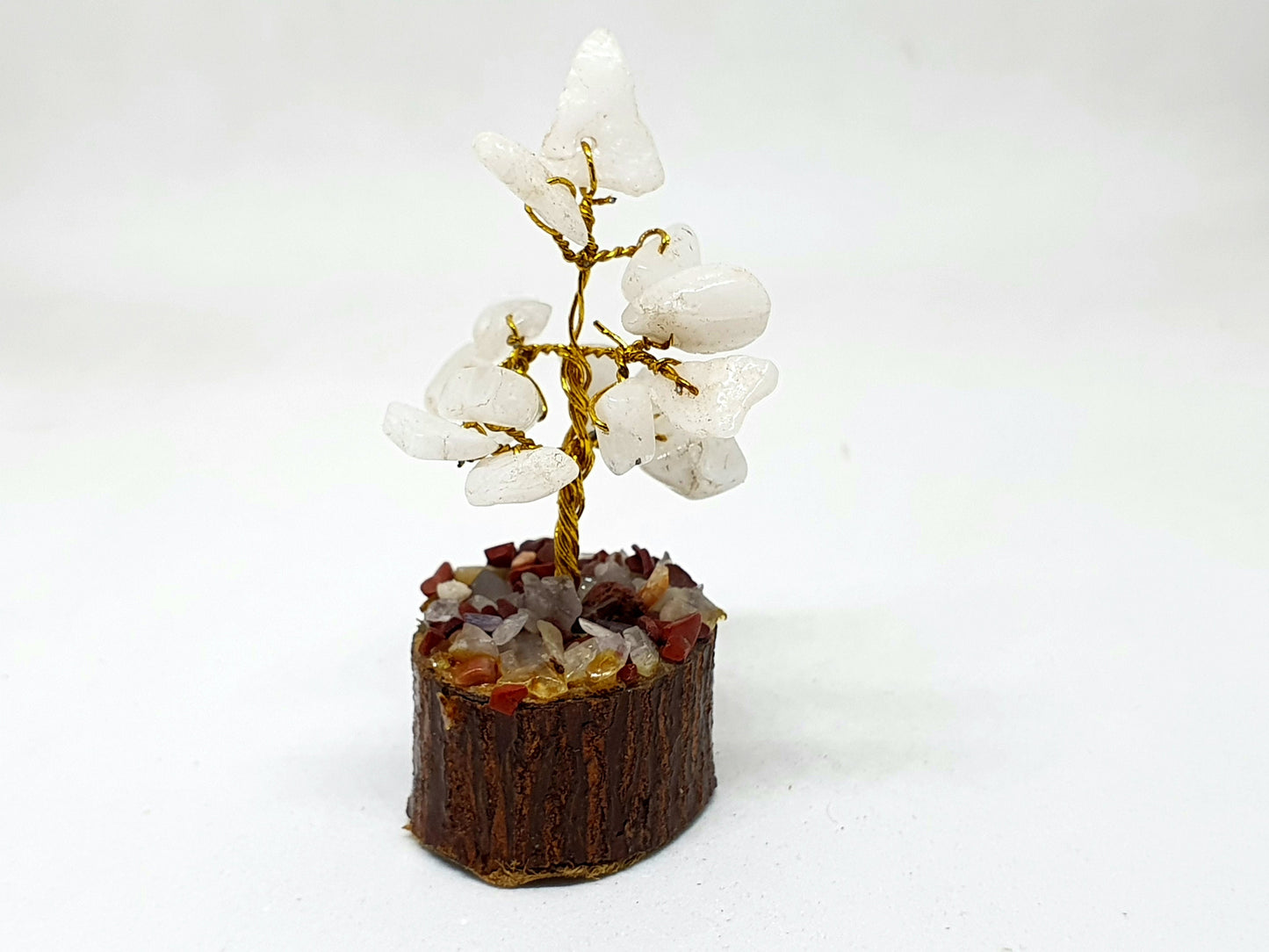 Handmade Gemstone Tree: Rough Amethyst Bonzai Decor