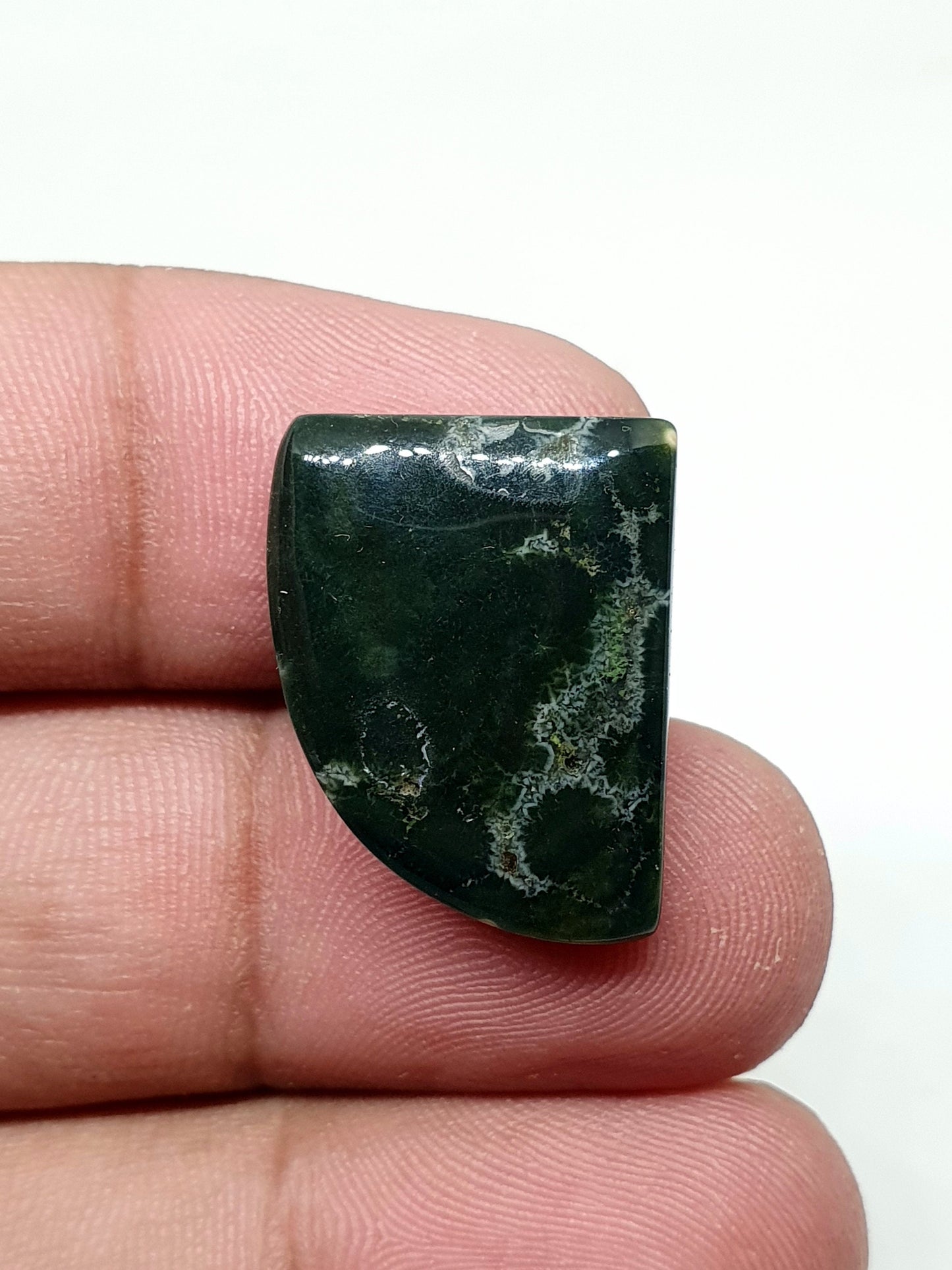Ocean Jasper Cabochon, Fancy Shape Gemstone (21 X 16 X 5 mm)