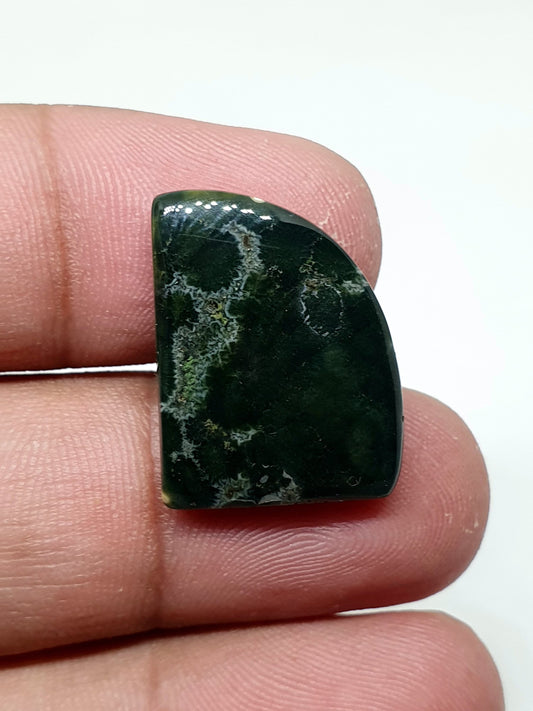 Ocean Jasper Cabochon, Fancy Shape Gemstone (21 X 16 X 5 mm)