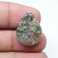 Triangle Ocean Jasper Cabochon, AAA Quality Gemstone (23 X 18 X 5 mm)