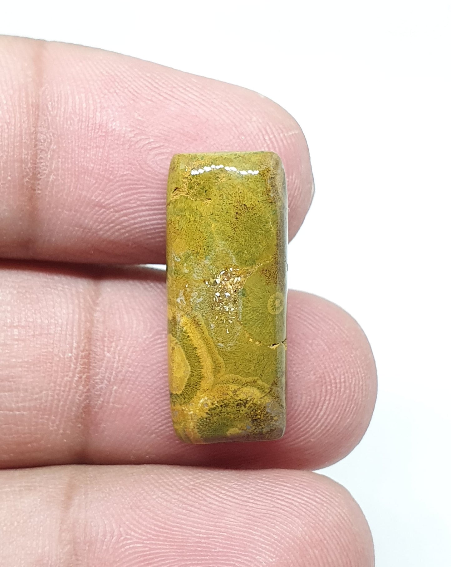Rectangle Ocean Jasper Cabochon, AAA Quality Gemstone