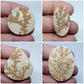 Oval Psilomelane Dendrite Cabochon: AAA Quality Loose Gemstone