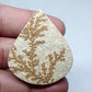 Oval Psilomelane Dendrite Cabochon: AAA Quality Loose Gemstone